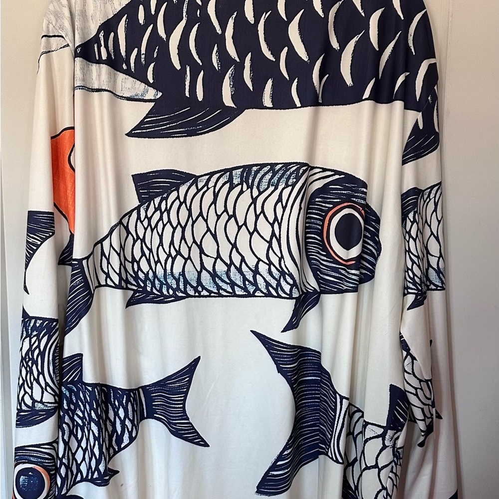Fish Print Jacket - Picture 2 of 4